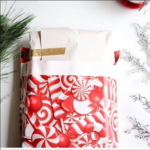 Poly Mailers MIX 10x13Β 14.5x19 sizes plus insert cardsβandβstickers - Picture 5 of 13